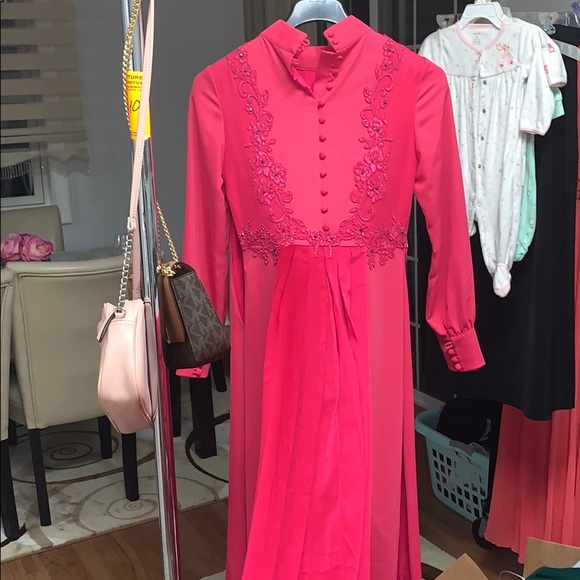 Long sleeve dress - Picture 5 of 6